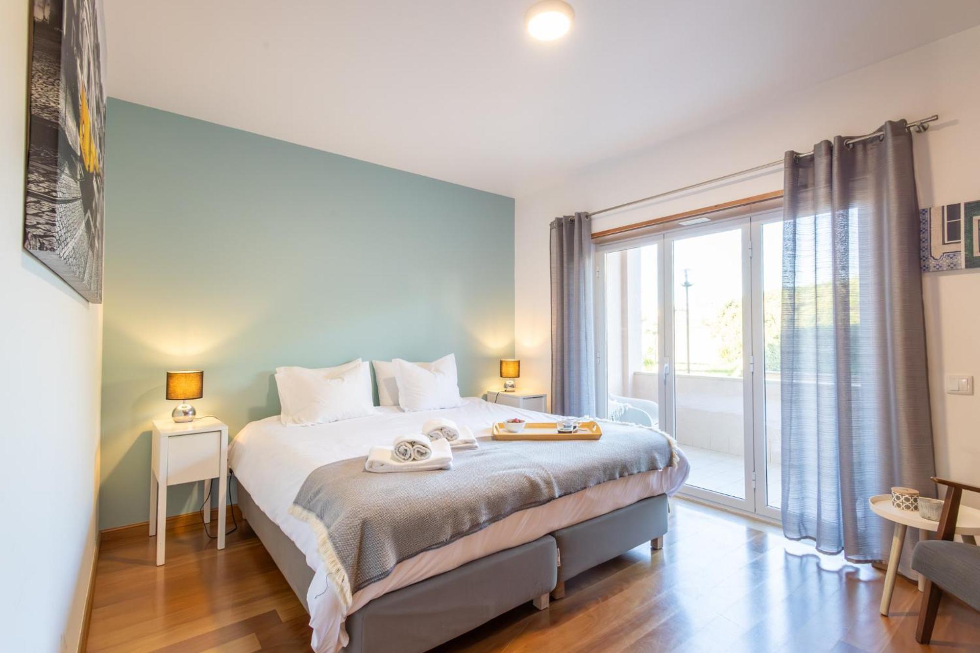 Bay View-T1 Apartment Sao Martinho do Porto Luaran gambar