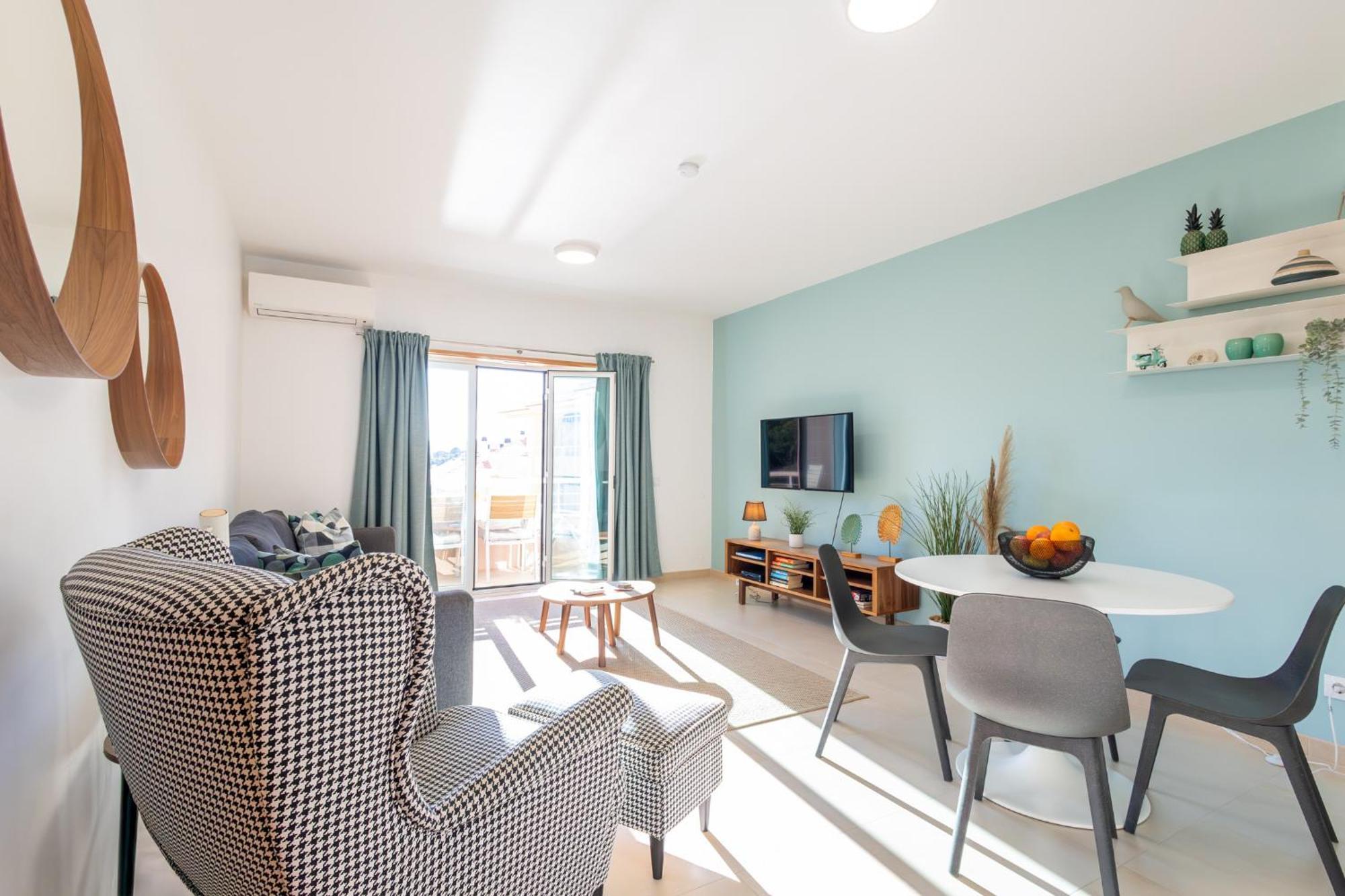 Bay View-T1 Apartment Sao Martinho do Porto Luaran gambar